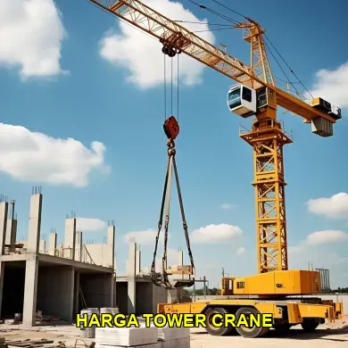 Harga Sewa Tower Crane Per Bulan Februari 2025